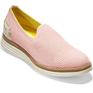 Cole Haan Original Grand Cloud Feel Meridian Loafer, Misty Rose Stitchlite Sz10